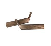 Hgkqbomb Inner Door Handle for for F150 2021 2022 2023 ABS Carbon Fiber Look Front Door Handle Decorative Cover Trim Decal Car Interior Accessories(Wood Grain)