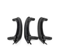 Hgkqbomb Inner Door Handle Interior Door Armrest Pull Handle Cover Full Set Assembly for BMW X3 X4 F25 F26 2010-2011 2012 2013 2014 2015 2016 LHD RHD(LHD 6PCS Black)