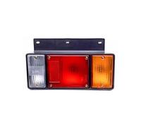 Hgkqbomb Tail Light For Isuzu For NPR ELF NKR NHR NLR Truck 1987-2022 Car Rear Bumper Tail Light Stop Brake Light Warming Signal Lamp Reflector Lamp 12V Tail Lamp(Right)