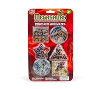 HGL 6PK DINOSAUR MINI MAZES