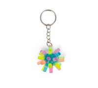 HGL FLASHING SPIKY KEYCHAIN