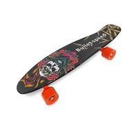 HGL SV21494 OzBozz Plastic Skateboard 22 INCH Mirror Graphic, Assorted Designs and Colours