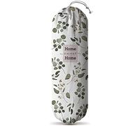 Hglian Eucalyptus Leaves Plastic Bag Holder, Grocery Bags Dispenser, Storage Organizer, Farmhouse Kitchen Decor, Gift for Women, Grandma, Mom