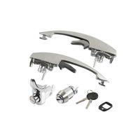 HGMGFYCX 111837205J 1BM827503 1BM837205 1 Set Exterior Car Door Handle for VW for Beetle 1973-2004(1BM827503)