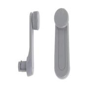 HGMGFYCX Car Door Winder Crank Door Handle Door Lever Gray for Toyota for Hiace for Quantum 2005-2014 69260-12080-B3(2 Pcs)