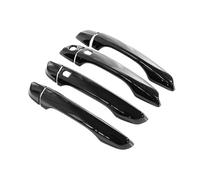 HGMGFYCX for Citroen C4 MK3 2021 2022 2023 Gloss Black Door Handle Cover Sticker Trim Car Protective Film Styling(4Handle 2 Buttons)