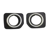 HGMGFYCX For Land Rover For Discovery 4 2014 2015 2016 Front Bumper Lower Grille Trims Panel Fog Lamp Frame (2PCS left and right)
