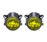 HGMGFYCX For Land Rover For Freelander 2 LR2 FA_ 2006-2014 30W Fog Light Assembly Car Front Bumper LED Fog Driving Lamp DRL 6000LM H11(XLM Lemon Yellow)