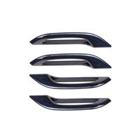 HGMGFYCX for Tesla for Model 3 for Model Y Anti Freezing 4PCS Door Handle Antifreeze Door Handle Sticker Refit Car Accessories Trim Decoration (Original Blue)