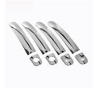 HGMGFYCX for VW T5 T6 for Transporter for Caravelle for Multivan for California Stainless Steel Car Door Handle Cover Trim Overlays (for 4 Door 2 Keyhole)