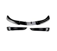 HGMGFYCX Front Bumper Lip For B&MW 3 Series E90 E91 Early 320i 325i 2005 2006 2007 2008 Front Bumper Lip Splitter Diffuser Body Kit Spoiler Bumper Guard Protector(Gloss Black Set)