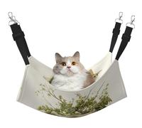 hgnbcsa Antique Building Roman Cat Nap Bed & Window Perch Hammock, Soft Washable Pet Lounge For Indoor Cats, Adjustable Straps