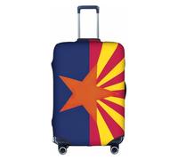 hgnbcsa Arizona State Flag Printed Luggage Wrap, Anti Scratch Trunk Skin, Double Sided Pattern Sleeve, for Airport Transit