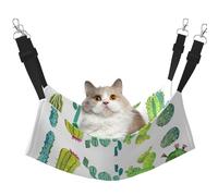 hgnbcsa Cactus... Cat Nap Bed & Window Perch Hammock, Soft Washable Pet Lounge For Indoor Cats, Adjustable Straps