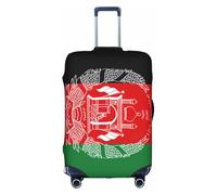 hgnbcsa Flag of Afghanistan Printed Luggage Wrap, Anti Scratch Trunk Skin, Double Sided Pattern Sleeve, for Airport Transit