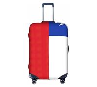 hgnbcsa Flag of Chile Printed Luggage Wrap, Anti Scratch Trunk Skin, Double Sided Pattern Sleeve, for Airport Transit