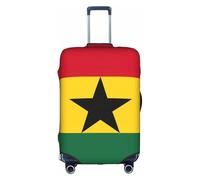 hgnbcsa Flag of Ghana Printed Luggage Wrap, Anti Scratch Trunk Skin, Double Sided Pattern Sleeve, for Airport Transit