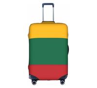 hgnbcsa Flag of Lithuania Printed Luggage Wrap, Anti Scratch Trunk Skin, Double Sided Pattern Sleeve, for Airport Transit