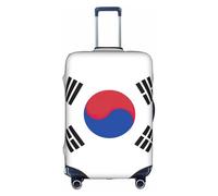 hgnbcsa Flag of Republic of Korea Printed Luggage Wrap, Anti Scratch Trunk Skin, Double Sided Pattern Sleeve, for Airport Transit