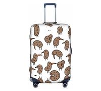 hgnbcsa Kiwi Birds Cute Printed Luggage Wrap, Anti Scratch Trunk Skin, Double Sided Pattern Sleeve, for Airport Transit