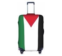 hgnbcsa Palestinian Flag Printed Luggage Wrap, Anti Scratch Trunk Skin, Double Sided Pattern Sleeve, for Airport Transit