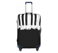 hgnbcsa Piano Printed Luggage Wrap, Anti Scratch Trunk Skin, Double Sided Pattern Sleeve, for Airport Transit