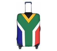 hgnbcsa South African Flag Printed Luggage Wrap, Anti Scratch Trunk Skin, Double Sided Pattern Sleeve, for Airport Transit