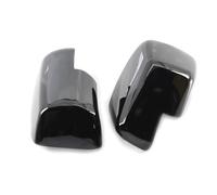 HGNMPGVVTZ 1 Pair Gloss Black Car Rearview Mirror Cover Caps For L&and R&over LR2 LR3 For Discovery 3 For Freelander 2 For R&ange R&over For Sport