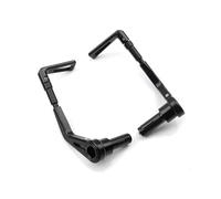 HGNMPGVVTZ 14mm-17mm Universal Motorcycle Handlebar for S1000RR Hand Guards Adjustable Brake Levers Protect Guard(Black)