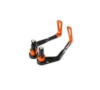 HGNMPGVVTZ 14mm-17mm Universal Motorcycle Handlebar Hand Guards Adjustable for Yamha MT09 MT07 Brake Levers Protect Guard(Orange)