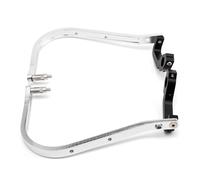 HGNMPGVVTZ 22MM 7/8" Motorcycle Handguard Handlebar Guard Protector Hand Guards Protection Universal for Yamaha Brake Levers Protect Guard(Silver)