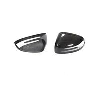 HGNMPGVVTZ 2pcs/Carbon Fiber Mirror Cover Rearview Mirror Shell Cap Modification Accessories For Mercedes For Benz SLK R172 AMG GT SLC (Sticky)