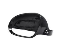HGNMPGVVTZ Accessories For VW For Golf MK5 2008 2009 2010 2011 2012 Rearview Mirror Cover Case Shell (Black left)