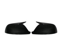 HGNMPGVVTZ Black For Q5 8R Q7 4L SQ5 2009 2012 2013 2014 2015 2016 Side Mirror Cover Caps Door Wing Rearview Replace Glossy Shell Case (Carbon Look)