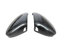 HGNMPGVVTZ Bright Black Rearview Case For VW For Golf 8 MK8 VIII 2020 2021 Mirror Cover Cap With Lane Assist Car Exterior Casing (With Side Assist-2)
