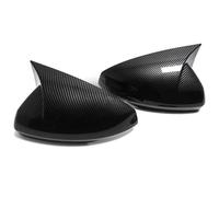 HGNMPGVVTZ Car Rearview Side Mirror Cover Sticker Wing Cap Exterior Door Rear View Case Trim Carbon Fiber For A1 Sportback 2019-2023 (Carbon Look)