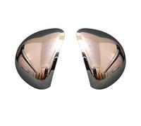 HGNMPGVVTZ Chrome Side Wing Fender Rearview Door Mirror Cap Trim Auto Cover Styling For FIAT 500X 2014 2015 2016 2017 2018 2019