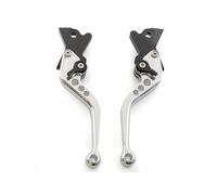 HGNMPGVVTZ CNC Motorcycle Adjustable for Yamaha for BWS125 BWS YW50 YW 50 FX for Zuma 125 YW125 Brake Clutch Lever Handle Accessories(147mm Silver)