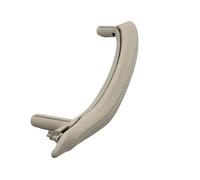 HGNMPGVVTZ For B&MW X5 X6 F15 F16 2014-2018 Passenger Inteior Door Handle With Handle Outer Leather Cover Assembly Left Right(Creamy,left)