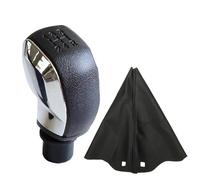 HGNMPGVVTZ for Citroen C2 C3 C4 for Elysee Gear Shift Knob 5 Speed Manual Gear Shift Handle Knob Gear Shift Knob(Chrome-Set)