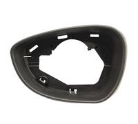 HGNMPGVVTZ For F&ord For Fiesta MK7 2009 2010 2011 2012 2013 2014 2015 2016 2017 Car Side Mirror Housing Frame Mirror Frame Holder (Black-Left)
