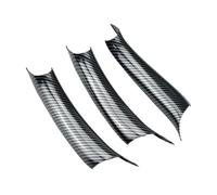 HGNMPGVVTZ for Golf 7 7.5 MK 7 2014 2015 2016 2017 2018 2019 2020 Car Interior Door Handle Panel Cover Trim Door Seat Lock Button Panel Carbon Fiber(Carbon RHD 3 Pcs)
