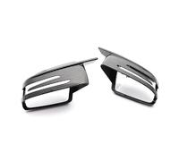 HGNMPGVVTZ For Mercedes For Benz A C E S Class W204 W176 W246 Rearview Mirror Cover Horn Style Side Wing Door Mirror Shell Replacement Trim (Figure)