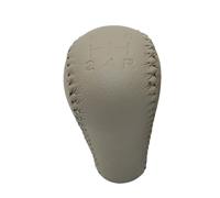 HGNMPGVVTZ for Nissan for Navara D40 for Frontier for Double Cab 2005-2015 Manual Shift Handle 5/6 Speed Gear Shift Knob Lever Switch Shifter Knob(5 Speed Beige)