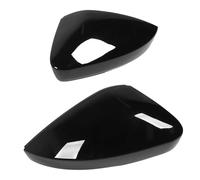 HGNMPGVVTZ For Superb 3V 2015 2016 2017 2018 2019 2020 1 Pair Rearview Mirror Cap Gloss Black Exterior Side Wing Mirror Cap