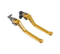 HGNMPGVVTZ for Suzuki for Bandit GSF600S GSF 600S GSF600 S GSF 600 S GSF 250 1996-2007 Short&Long Brake Clutch Levers Motorcycle Handles Lever(Long Gold)
