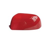 HGNMPGVVTZ For VW For Polo 2004 2005 Car Outside Reverse Mirror Cover Cap Wing Door Side Mirrors Housing Shell Color Painted 1pcs (1pcs style red L)