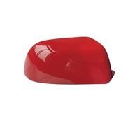 HGNMPGVVTZ For VW For Polo 2004 2005 Car Outside Reverse Mirror Cover Cap Wing Door Side Mirrors Housing Shell Color Painted 1pcs (1pcs style red R)