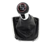 HGNMPGVVTZ for VW for Polo 6R 2009 2010 2011 2012 2013 2014 5/6 Speed Car Shift Gear Knob Lever Gaitor Boot Cover Gear Shift Knob(R123456 Type 2)