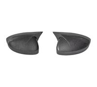 HGNMPGVVTZ For VW For Tiguan 2017 2018 2019 2020 Car Sticker Rearview Side Mirror Cover Wing Cap Exterior Door Rear View Case Trim Carbon Fiber (Carbon)